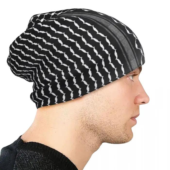Bonnet de conception folklorique palestinien pour hommes et femmes