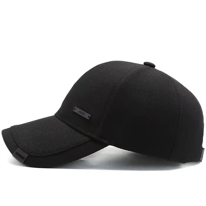 Casquettes de Baseball printemps et été pour hommes d'âge moyen et âgés-soleil-ombrage et Protection Simple décontracté réglable