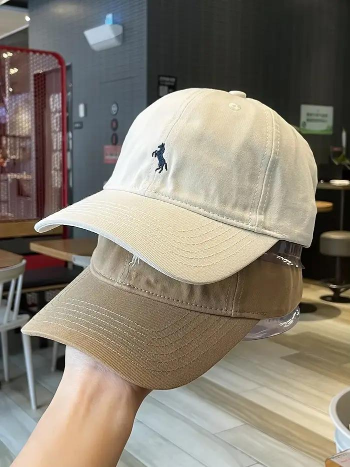 Casquettes d'opérabilité en pur coton pour hommes et femmes