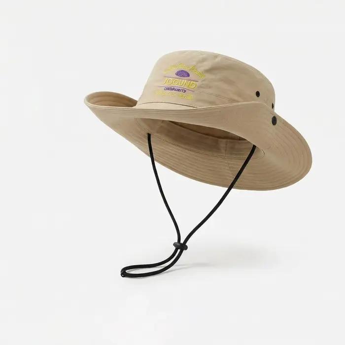 Chapeau de pêcheur unisexe sport polyesters protection solaire randonnée jungle escaladeextérieur occaions spéciales