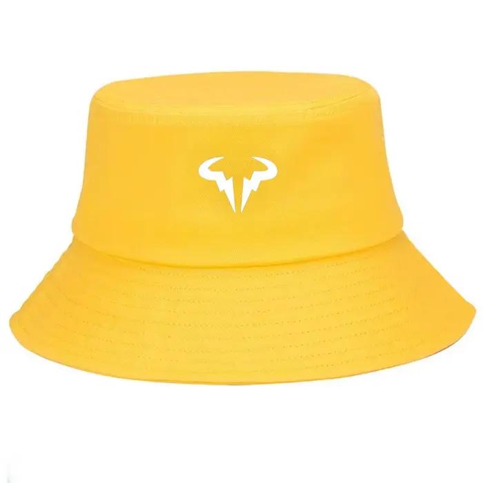Chapeau Bob en Coton à Motif Corne de Taureau pour Hommes et Femmes