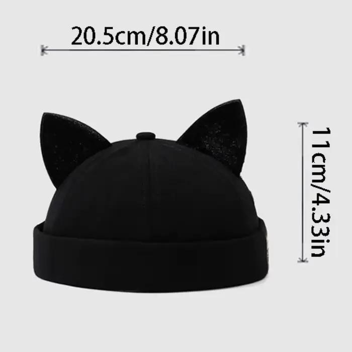 Chapeau Docker sans bord pour femme