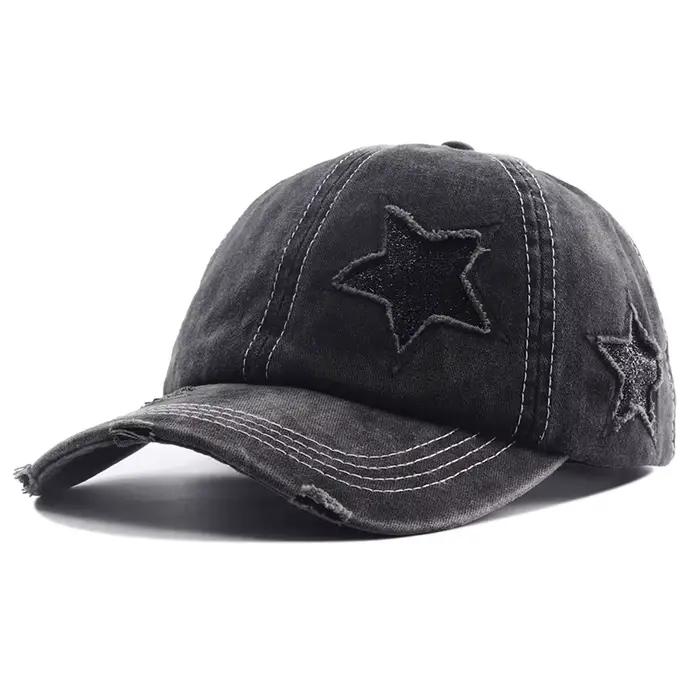 Casquette de baseball à queue de cheval haute pour femmes