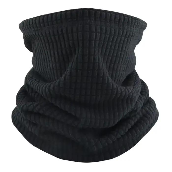 Bonnet tête de mort souriant et écharpe en polyester pour homme et femme, accessoire d'hiver idéal pour activités en plein air et célébrations de Noël