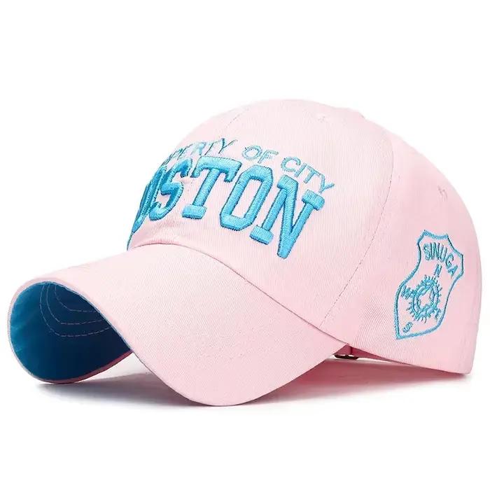 Casquette de Baseball Brodée Patchwork Visière Protection Solaire Style Sport Décontracté Occasionnels Adultes