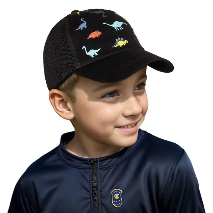 Nouvelle casquette de baseball d'été pour enfants: couleur unie