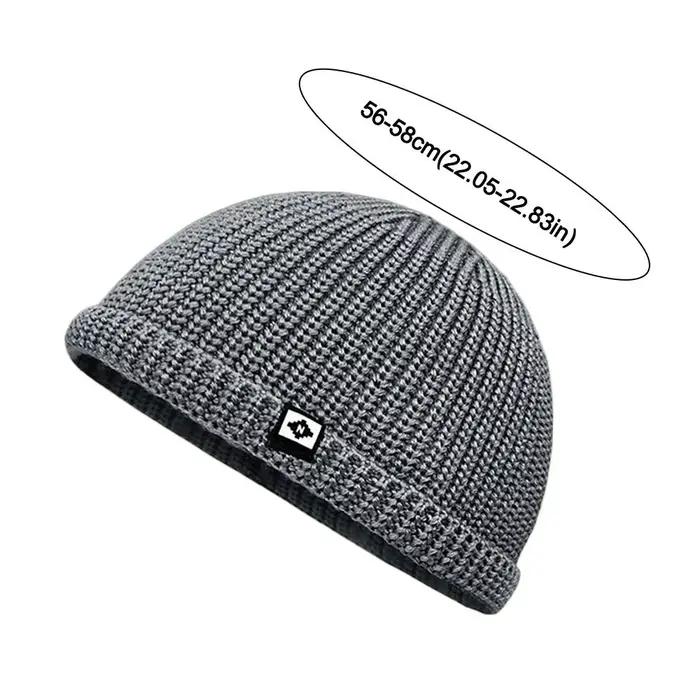 Chapeau en tricot doux