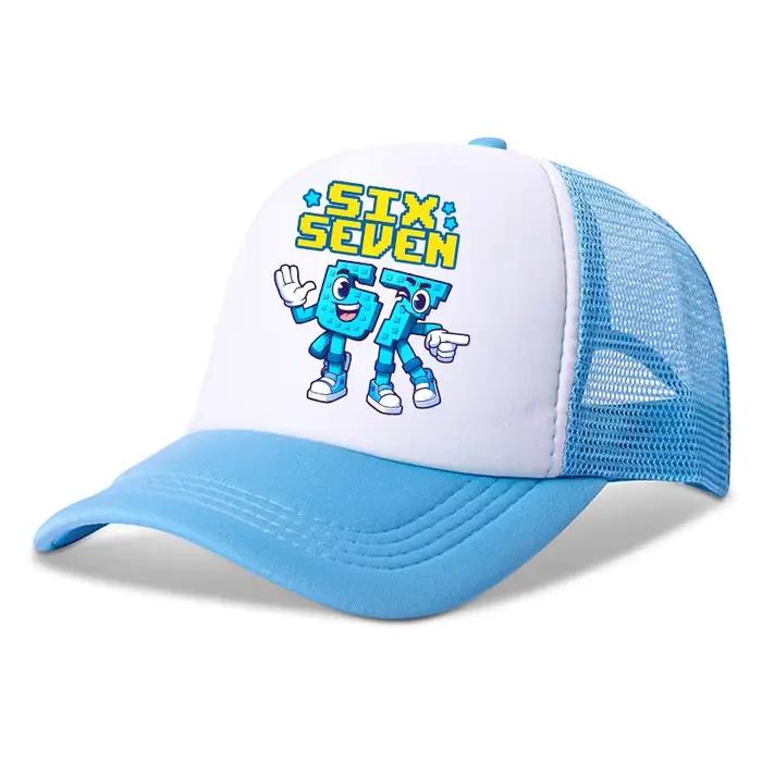 67 Six Seven enfants casquettes de Baseball voler un cerveau dessin animé imprimé chapeau