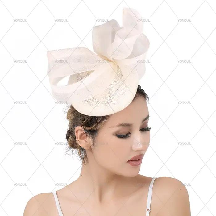 Sinamay – chapeau fascinateur en maille pour femmes