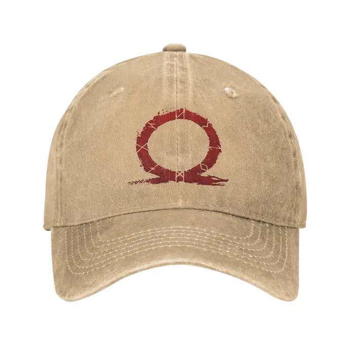 Casquette de baseball God of War - Omega dhurafudrwq en jean délavé