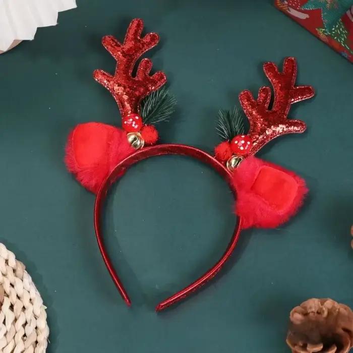 Chapeau de flocon de neige en bois de noël pour enfants et adultes