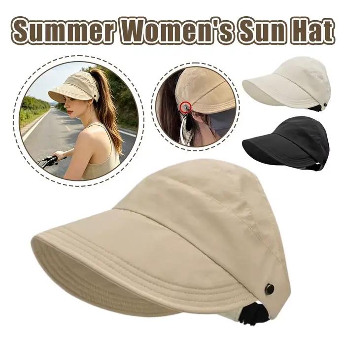 Chapeau de soleil demi-couvre-chef pour femme