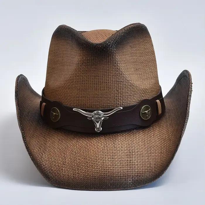 Chapeau de paille épaissi pour hommes et femmes
