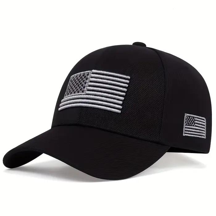 Casquette de baseball drapeau américain pour hommes