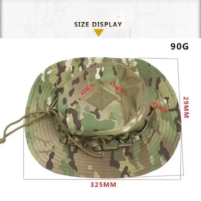Casquette Bonnie à poche carrée pour passionnés tactiques