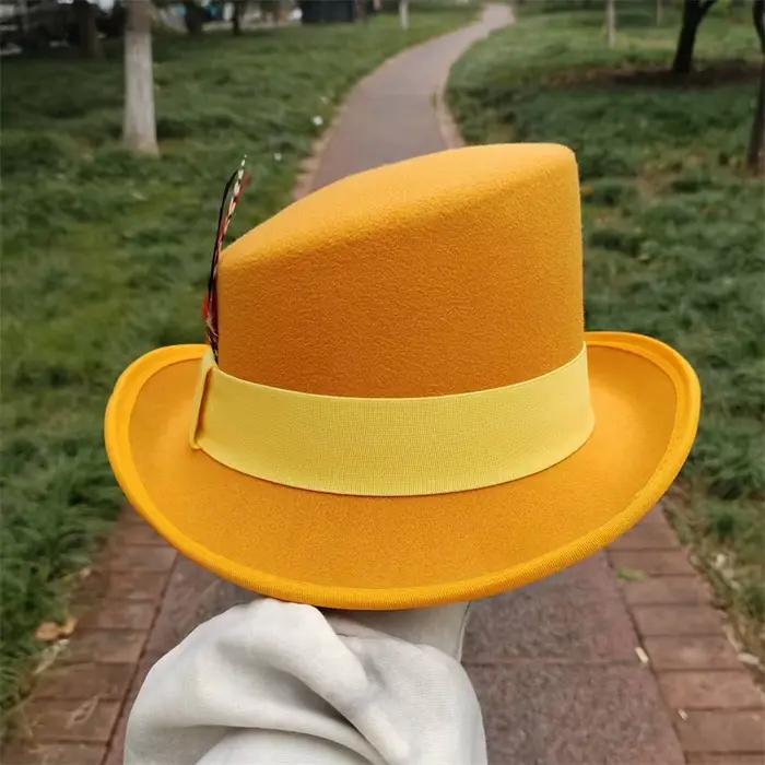 Chapeau Fedoras haut de gamme pour hommes et femmes