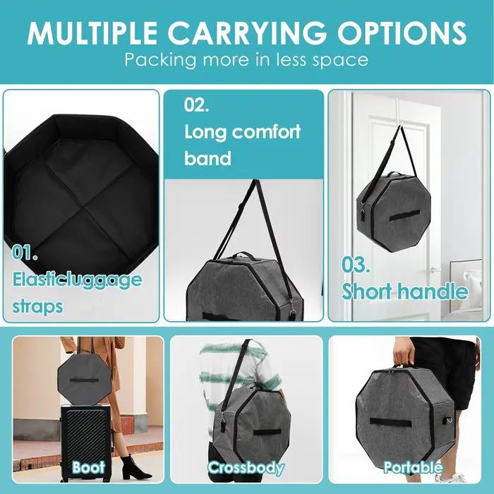 Sac de rangement de chapeaux en tissu Oxford