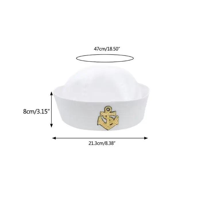 P9FE chapeau capitaine marin pour enfants adultes