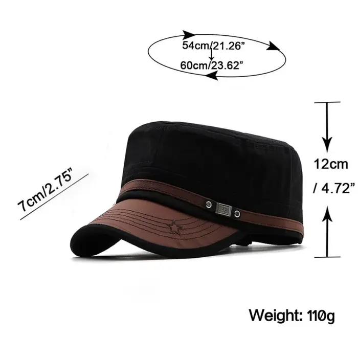 Casquette de baseball unisexe en coton pour hommes