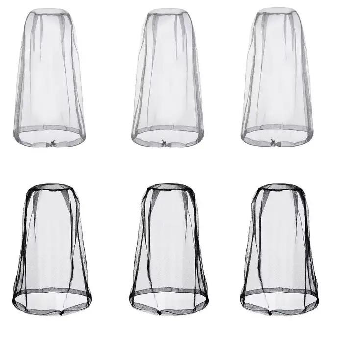 Filet à tête anti-moustiques protection insectes couvre-visage pour jardinage randonnée camping pêche activités extérieures