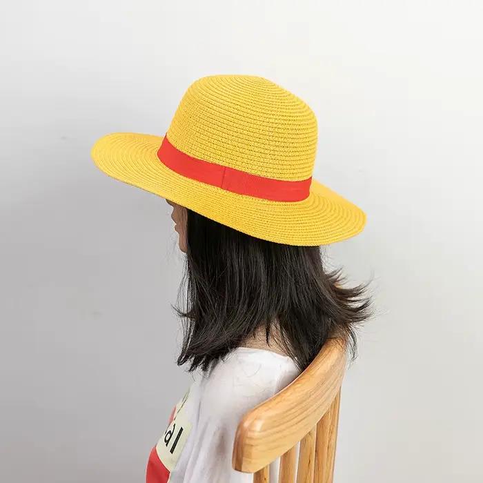 Chapeau de paille Luffy pour femme
