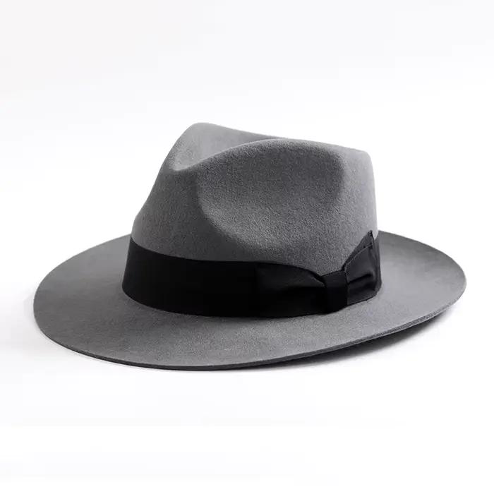 Chapeau britannique en feutre 100% laine pour homme