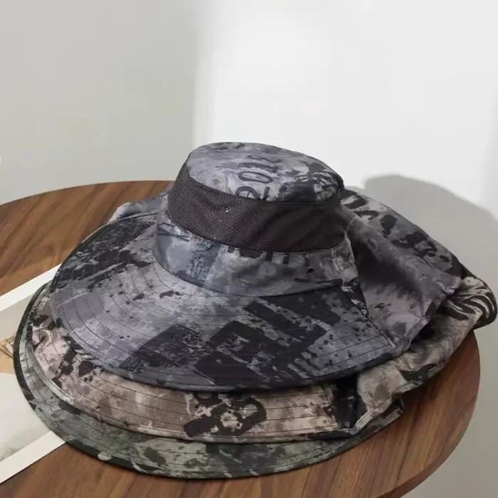 Chapeau anti-moustiques avec filet invisible