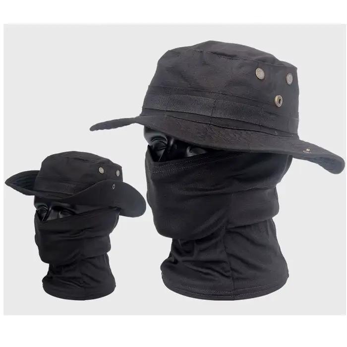 TemuCamouflage Ensemble de chapeaux tactiques de type Boonie pour homme