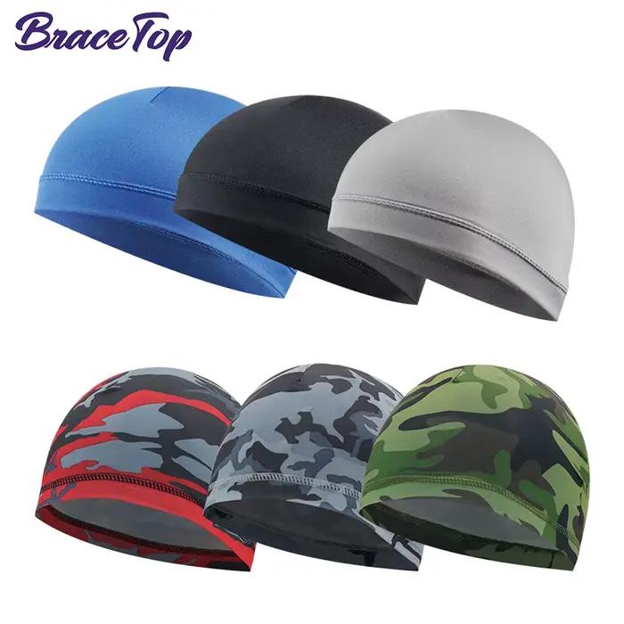 Casquette de Cyclisme Anti-UV Polyester Séchage Rapide Protection UV Multicolore Pour Hommes Activités Extérieures Occasions Spéciales