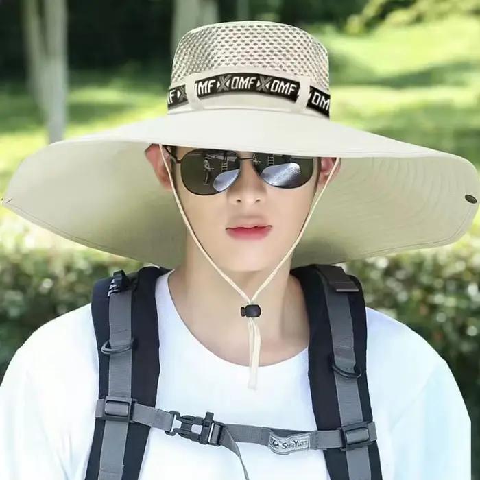 Chapeau à grands bords de 15cm pour Parasol et Protection Solaire