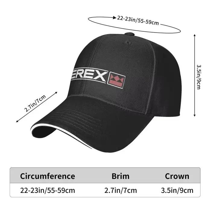 Casquette de baseball TEREX réglable pour hommes et femmes