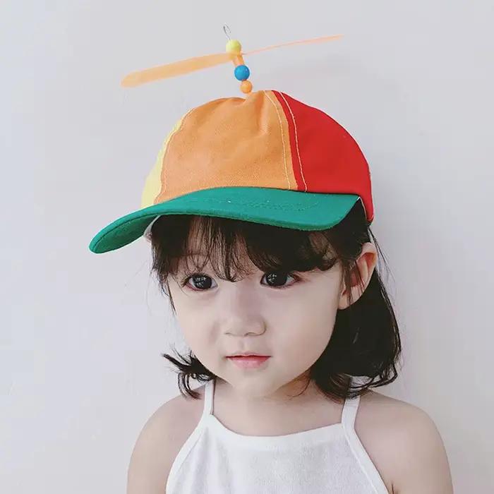 Casquette de baseball arc-en-ciel libellule en bambou, chapeau d'aventure drôle pour adultes enfants garçons filles occasions spéciales