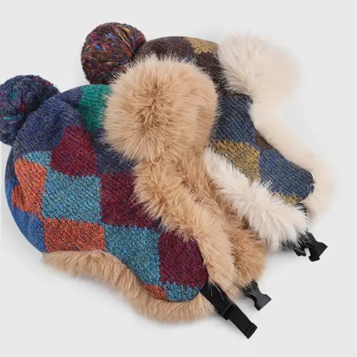 Nouveau automne hiver chapeau pour femmes russe
