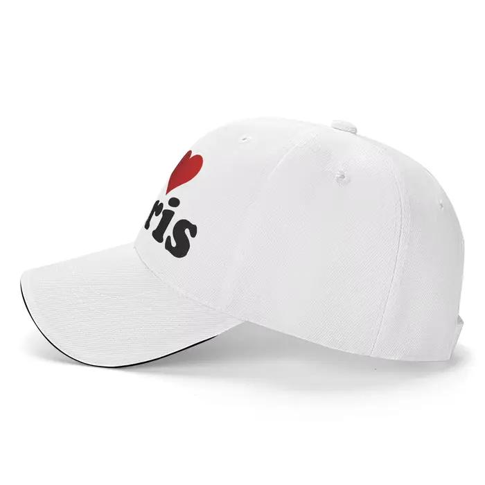 Casquette de baseball I Love Heart Paris France