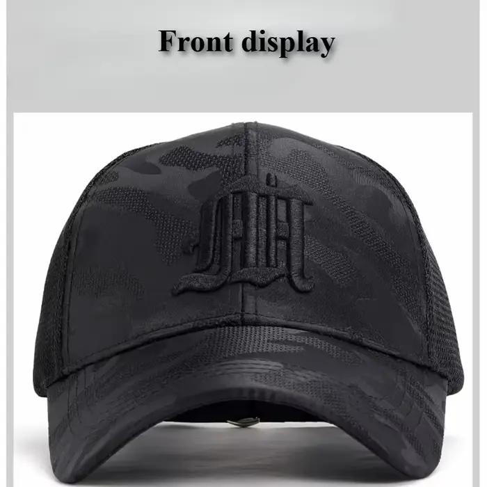 Casquette de Baseball en maille grande taille pour hommes