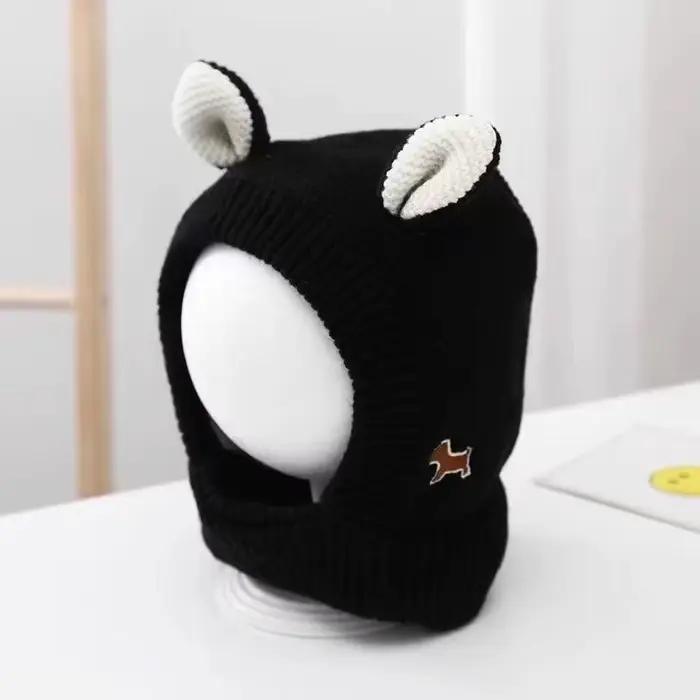 Bébé chapeaux 1-4 ans garçons filles oreilles mignonnes Bonnet hiver chaud épaissir casquettes enfants oreillette