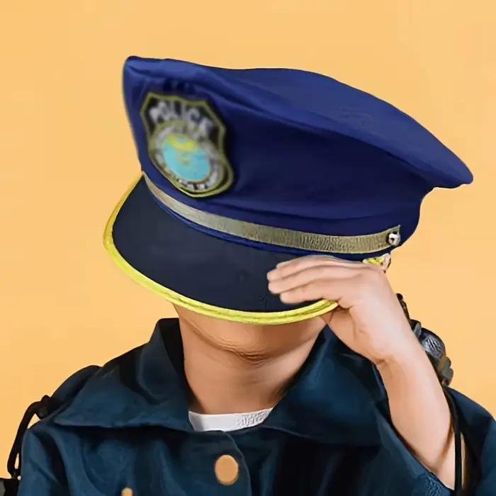 1 chapeau plat bleu mignon à la mode pour toutes les saisons | Fête de carnaval de cosplay pour les fêtes