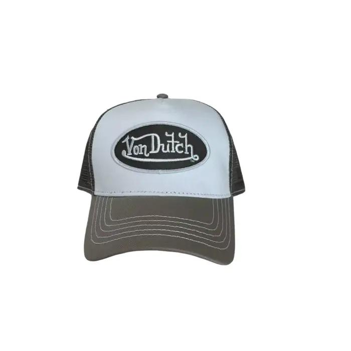 Casquette de baseball VON DUTCH en maille brodée pour homme