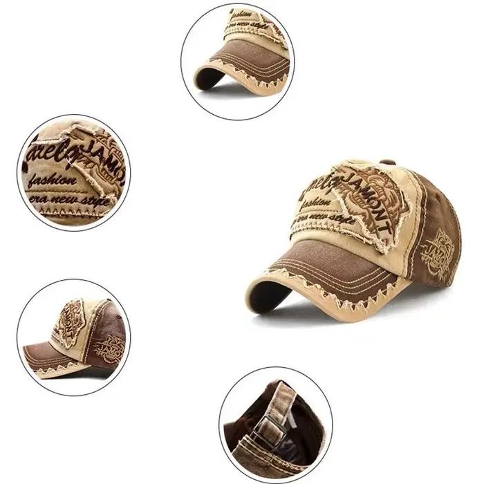 Casquette de baseball en coton pour hommes et femmes