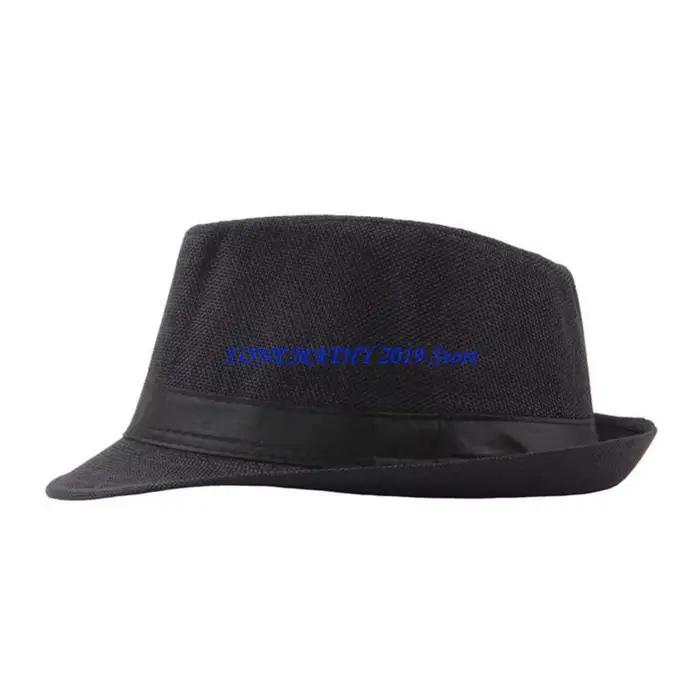 F42F Fedora pour hommes femmes unisexe classique 1920 Gangster