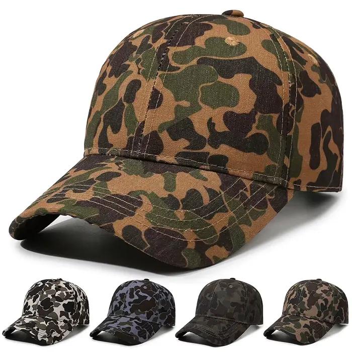 Casquette de baseball vintage style camouflage américain