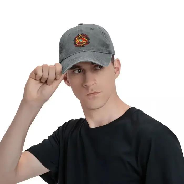 Beyblade Burst Casquettes de Baseball Mode Denim Tissu Chapeaux Extérieur Réglable Casquette Streetwear