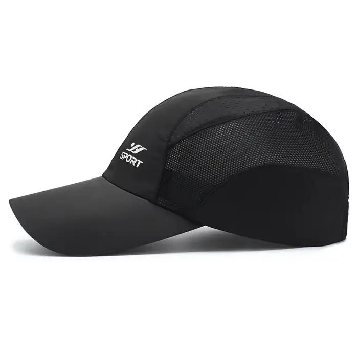 Casquette de baseball de course de protection UV pour femmes hommes chapeaux à séchage rapide sangle supérieure souple