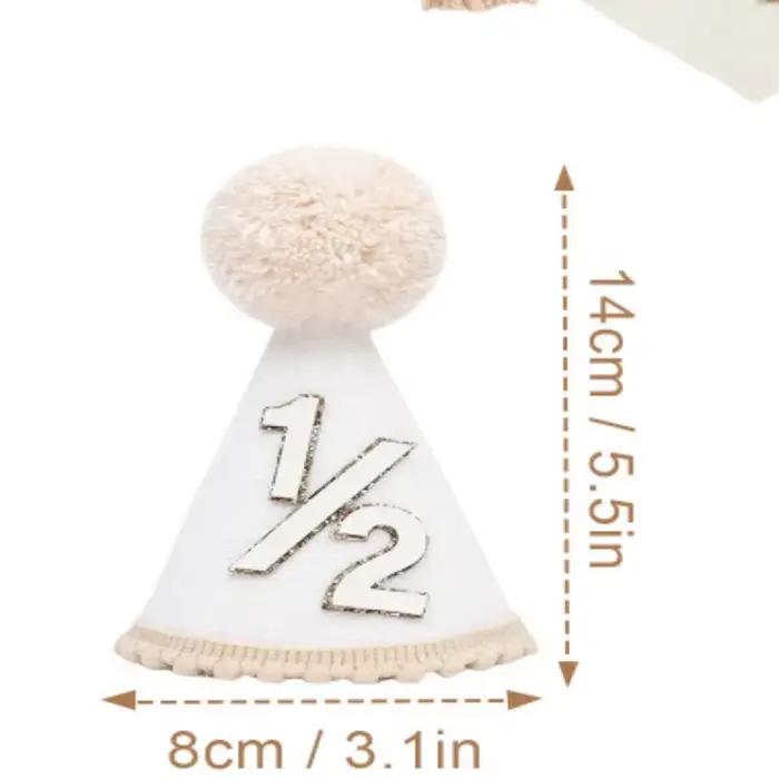 Chapeau de fête d'anniversaire pour bébé garçon et fille