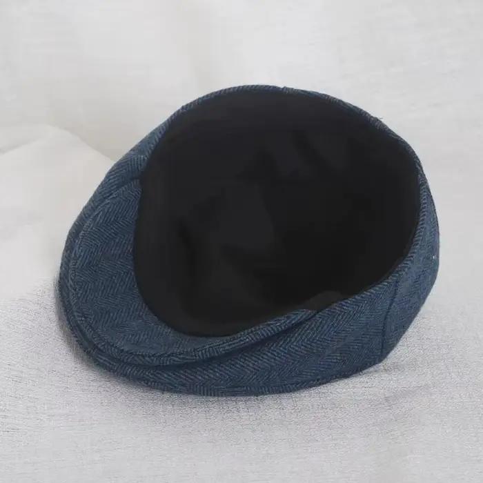 Chapeau béret en laine rétro pour bébé