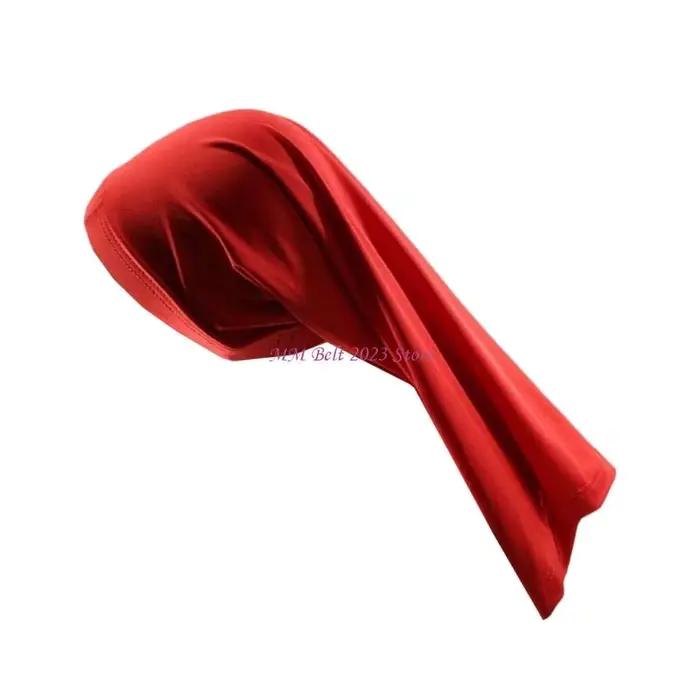 49ME Dreadlock Cap Skull Hat avec tresse Durag évacuant l'humidité pour les activités plein air