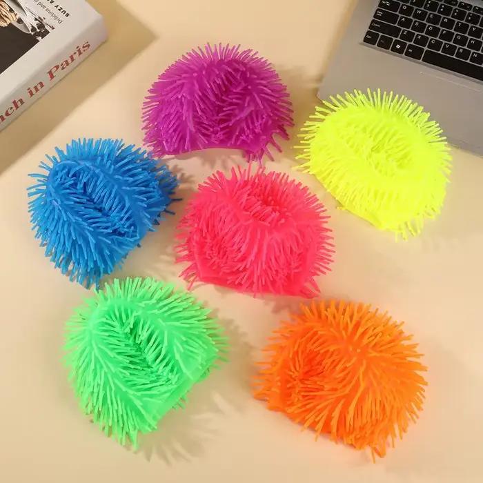 Chapeau à boules pointues - Coiffe amusante pour farces, festivals, cosplay - Coiffe élastique anti-stress pour hommes et femmes
