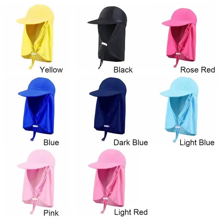 Chapeau de protection solaire Anti-UV multicolore créatif pour enfants