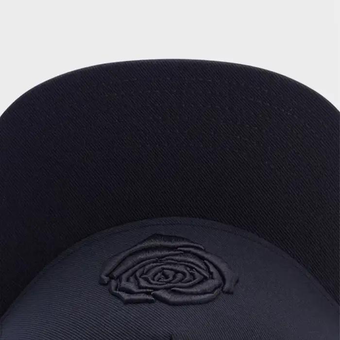 Tangkb – casquette de baseball à fleurs noires pour homme et femme