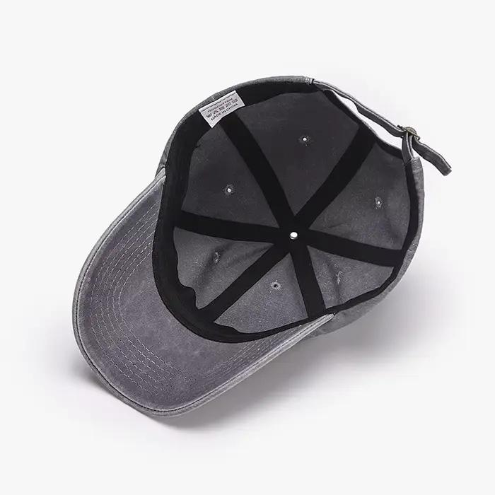 Casquette de Baseball Unisexe Grim Reaper Coton Délavé Réglable Protection Solaire Taille Ajustable Style Dad Hat Occasionnels Journées Ensoleillées